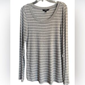 BCBG Paris Striped Top NWOT